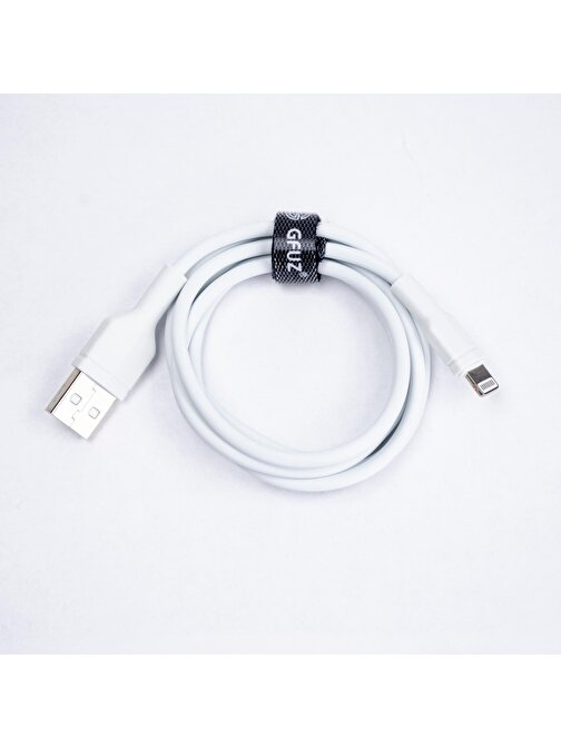 Winex Apple CA58 2.4A USB-A to Lightning Hızlı Şarj Data Kablosu Beyaz