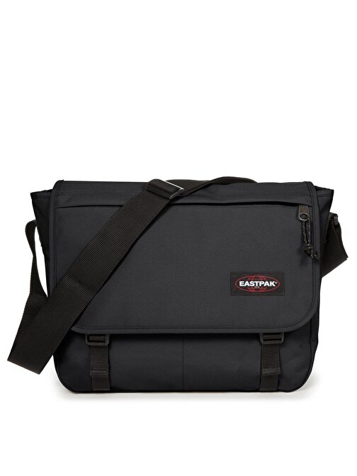 Eastpak Delegate EK26E008 15 inç Polyester Bölmeli Omuz Çantası Siyah