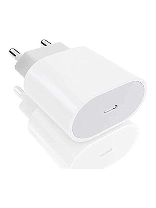 Pazariz iPhone X-11-12-13 Pro-Pro Max Uyumlu USB-C 20W Hızlı Şarj Aleti