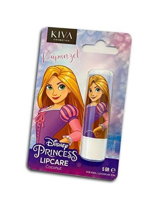 Disney Prıncess Rapunzel Lıpcare Kokonat Aromalı Dudak Koruyucu 5 Gr