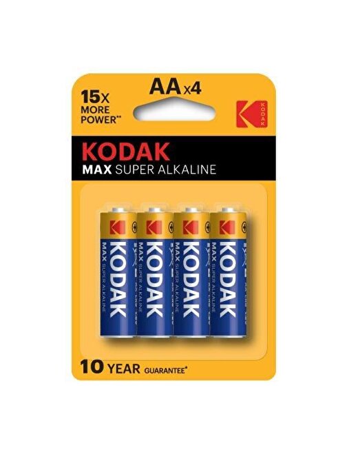 Kodak Kodak 4 Adet Max Super Alkalin Kalem Pil 30952867