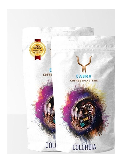 Cabra Coffee Roasters Colombia Supremo Medellin Filtre Kahve 1000 gr 2x1000 gr