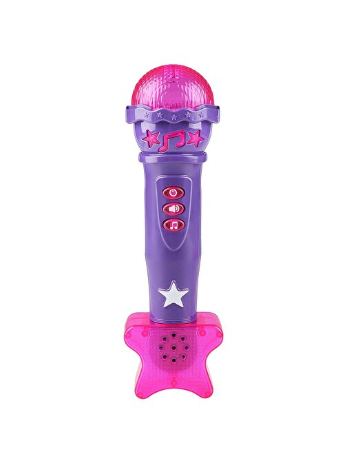 Erdem Oyuncak Işıklı Pilli Karaoke Mikrofon Oyuncak Erd-Mımı-01