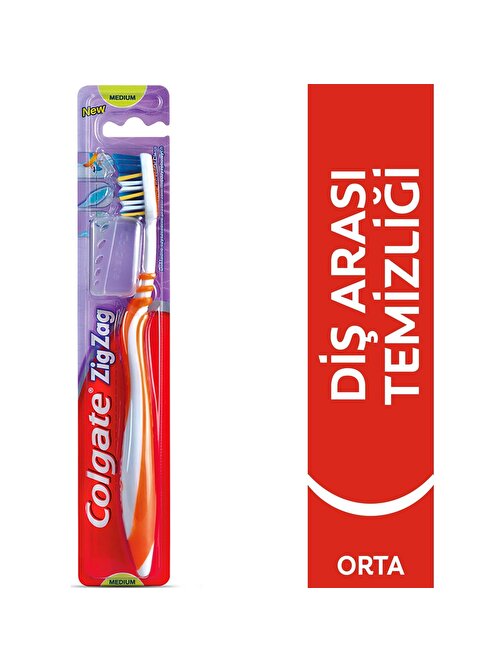 Colgate CLGT-3544 Zigzag Diş Arası Temizliği Orta Diş Fırçası