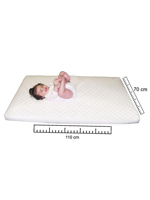 Baby Plus Bebek Pamuk Oyun Park Yatağı 70X110 Cm