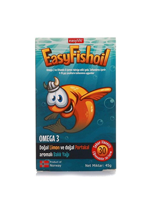 Easyfishoil Omega 3 Çiğnenebilir 30 Jel