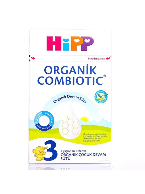 Hipp 3 Organik Combiotic 800 gr Bebek Devam Sütü