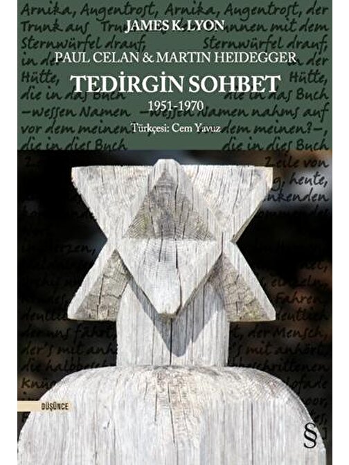 Everest Yayınlarıınları Paul Celan & Martin Heidegger Tedirgin Sohbet - James K. Lyon