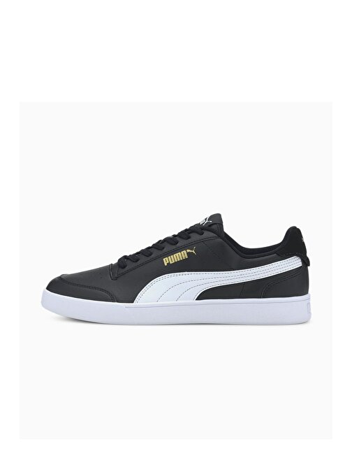 Puma 309668 Shuffle Siyah-Beyaz-Altın Sneaker 44.5