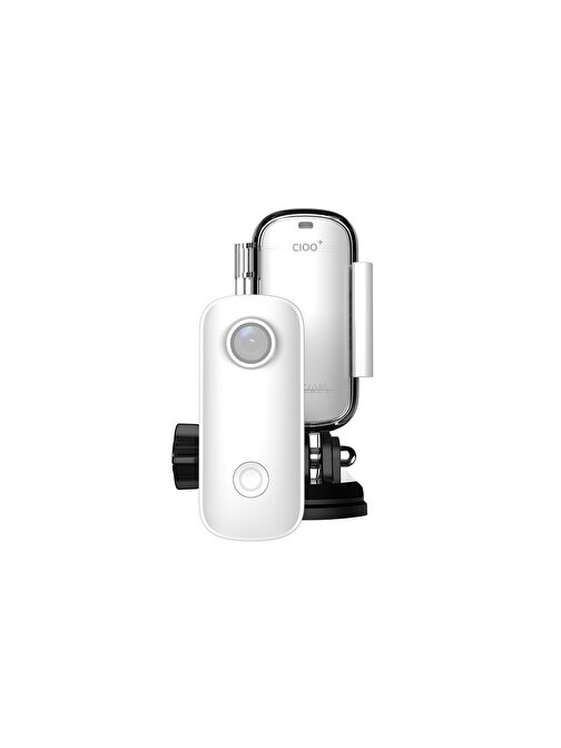 Sjcam C100+ 4K 2160p 30 Fps Mini Aksiyon Kamerası Beyaz