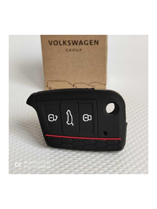 Oem Volkswagen, Skoda, Seat Anahtar Kılıfı Silikon ()