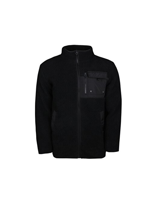 Only Onsbastian Sherpa Jacket Otw Erkek Günlük Ceket 22022511-BLACK Siyah