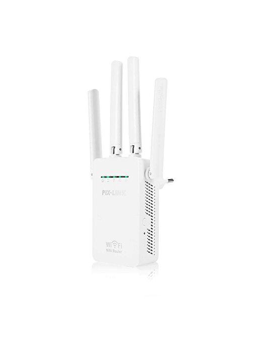 Hadron Hd9107 2.4 GHz 4 Antenli Wifi Alan Genişletici Pix-link Wireless Router
