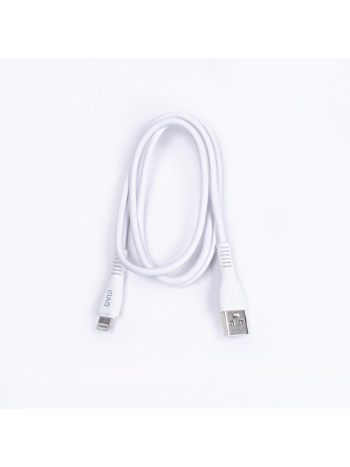 DVIP Apple S11A 6A USB-A to Lightning Hızlı Şarj Data Kablosu 1 m Beyaz