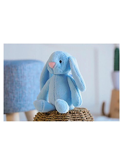 Sole Hediyeli- Uyku Arkadaşım Uzun Kulak Bunny Peluş Tavşan 65 Cm