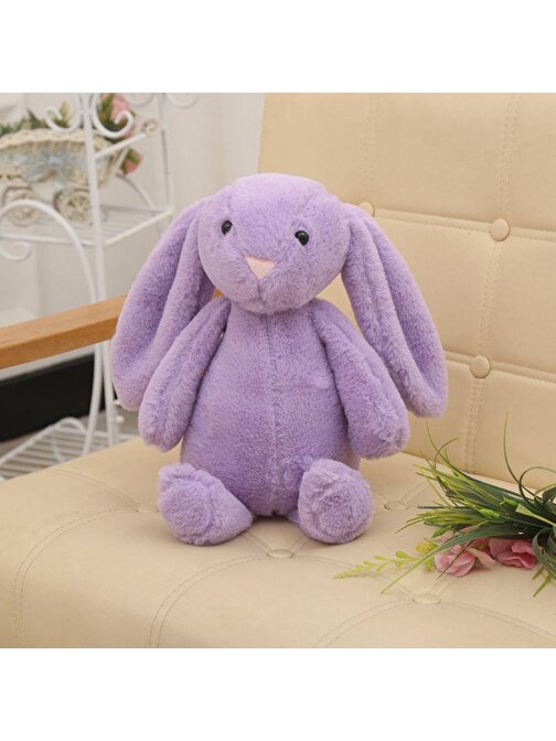 Sole Hediyeli- Uyku Arkadaşım Uzun Kulak Bunny Peluş Tavşan 65 Cm