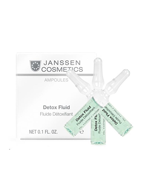 Janssen Cosmetıcs Detox Fluid 2 ml x 3 Ampul