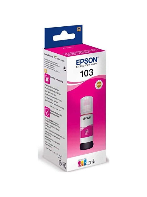 Epson 103-C13T00S3 Orijinal Kırmızı Mürekkep