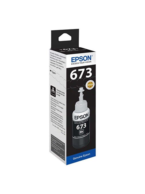 Epson T6731-C13T67314A Orijinal Siyah Mürekkep 70 Ml