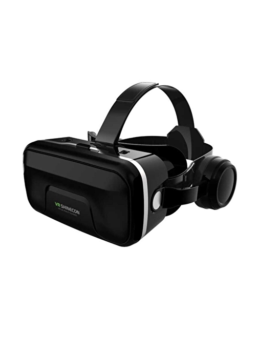 Pazariz Sanal Gerçeklik Gözlüğü Kulaklıklı 3D Vr Filmler Video Oyunları Tüm Telefonlara Uyumlu