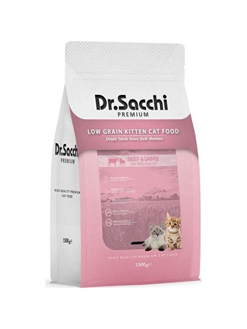 Dr.Sacchi Premium Kitten Yavru Kedi Maması 1,5 Kg