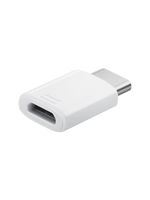 Type-C Adaptör Beyaz Micro Usb To Type C Dönüştürücü