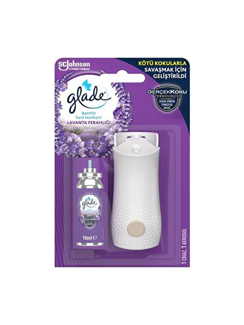 Glade Banyo Cihaz ve Yedek Lavanta, 10 ml