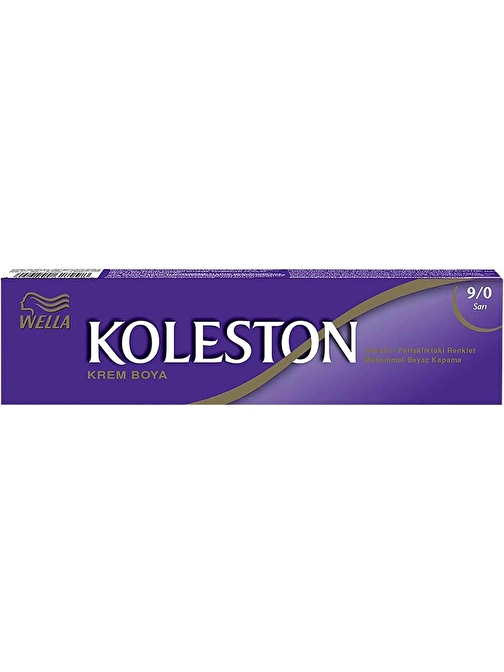 Koleston Single Tüp Saç Boyası 9/0 Sarı