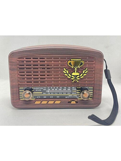 Everton RT-370 Nostaljik Elektrikli Bluetooth USB Radyo