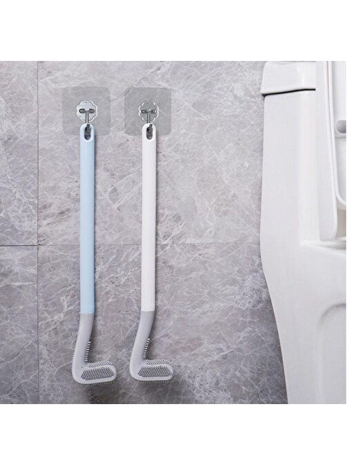 Baskaya Ergonomik Tasarımlı Silikon Tuvalet Fırçası