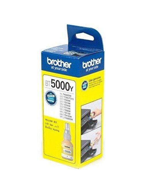 Brother Bt5000Y Orijinal Sarı Mürekkep Kartuş 5.000 Sayfa