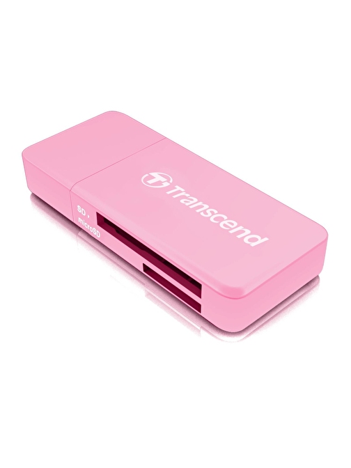 Transcend Ts-Rdf5R Sd/Microsd Usb 3.1 Kart Okuyucu Pembe