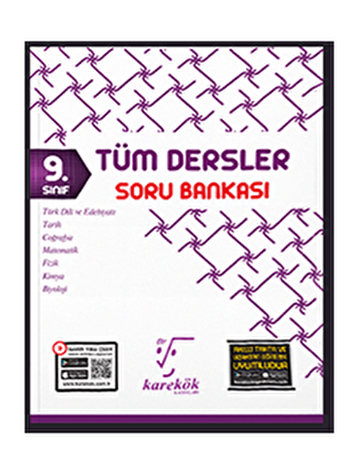 9. Sınıf Tüm Dersler Soru Bankası