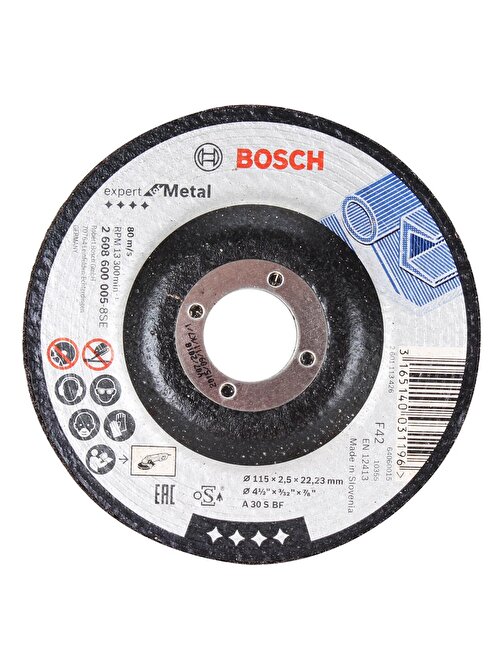 Bosch 115*2,5 Metal Kesici - 2608600005