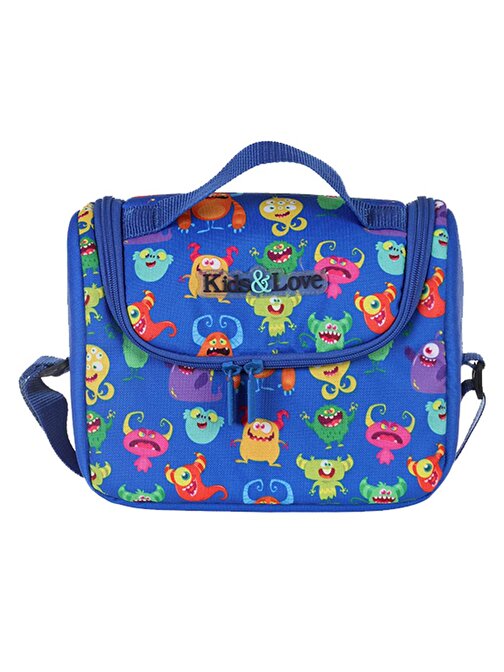 Kaukko Kids-Love Sweet Monsters Beslenme Çantası L7089