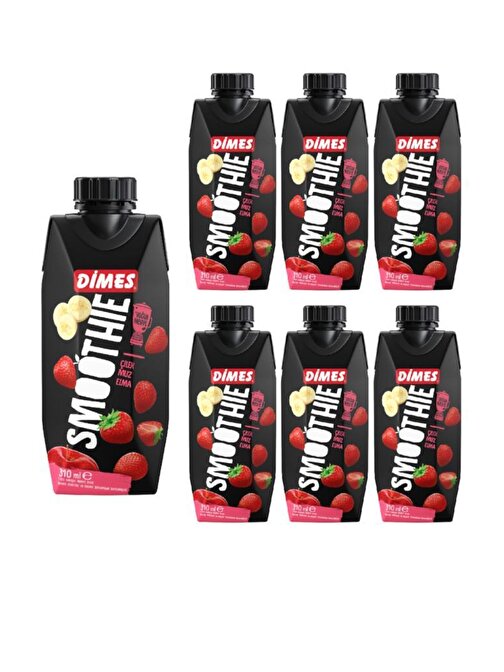 Dimes Smoothie Kırmızı 310 ml X 6 Adet