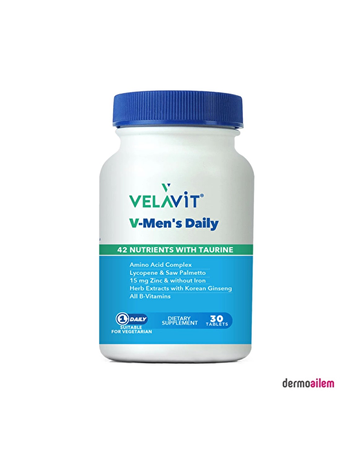 Velavit V-Mens Daily 30 Tablet