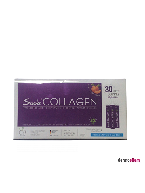 Suda Collagen 40 Ml 30 Shot Aylık Paket