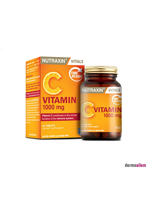 Nutraxin Vitamin C 1000 Mg 30 Tablet