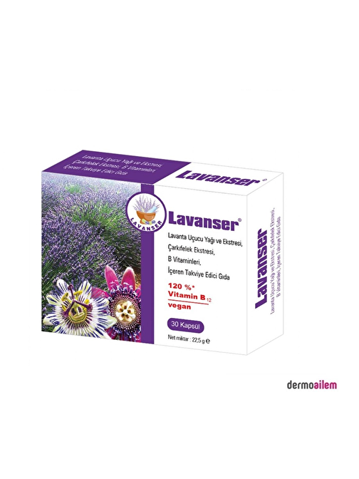 Rcfarma Lavanser 30 Kapsül