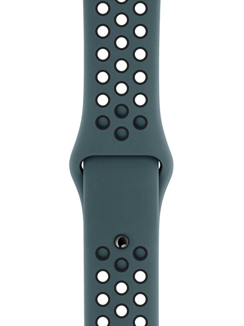 Pazariz Apple Watch T500 Dt T700s 42 - 44 - 45 mm Spor Band Delikli Akıllı Saat Kordonu Füme