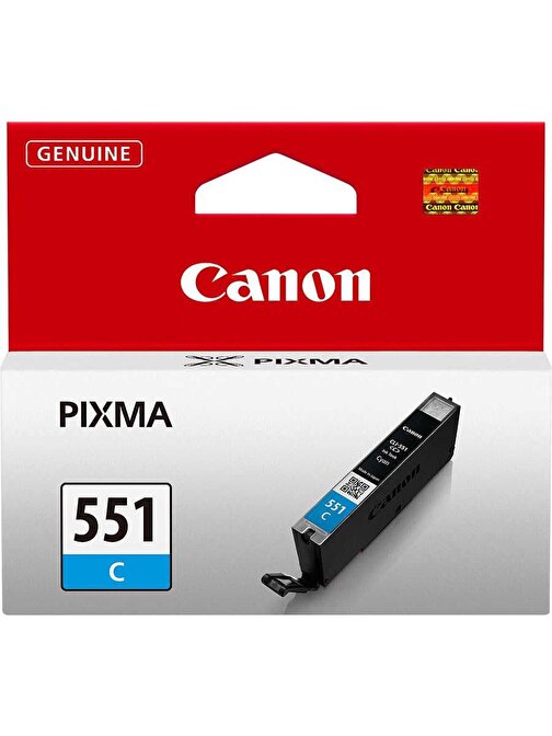 Canon Clı-551C 6509B001 Orijinal Mavi Mürekkep Kartuş