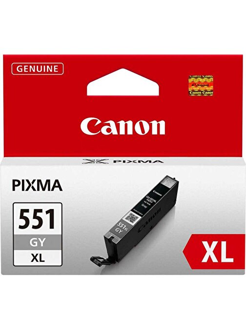 Canon Clı-551Gy 6447B001 Orijinal Açık Gri Mürekkep Kartuş