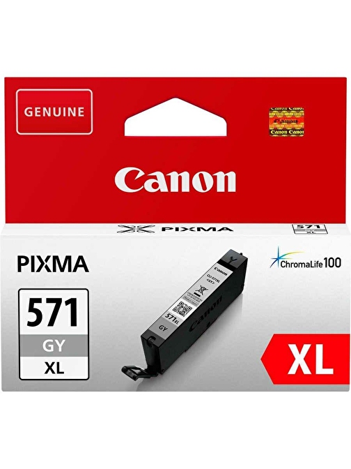 Canon Clı-571Gy 0335C001Aa Orijinal Gri Mürekkep Kartuş