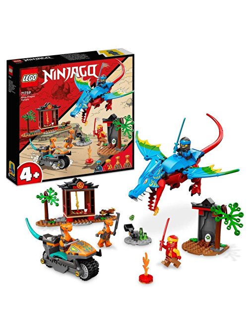 LEGO® NINJAGO® Ninja Ejderha Tapınağı 71759 - Ninja Rol Yapma Oyuncağı İçeren Oyuncak Yapım Seti