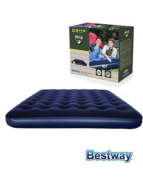 Bestway 67001 Şişme Yatak Kadife Büyük Nerf Oyuncak Tabanca Bej