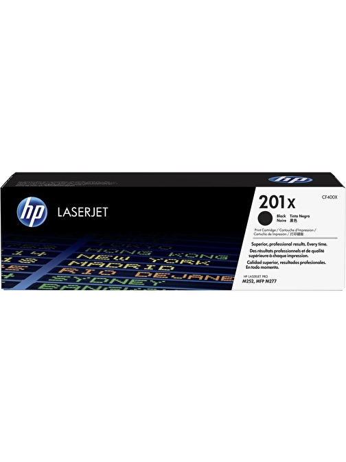 HP 201X CF400X Uyumlu Yüksek Kapasiteli Doldurmalı Orjinal Siyah Toner 2.800 Sayfa