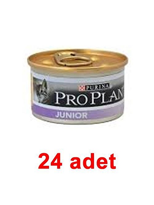 Proplan Junior Tavuklu Yavru Kedi Konservesi 85 gr 24 Adet