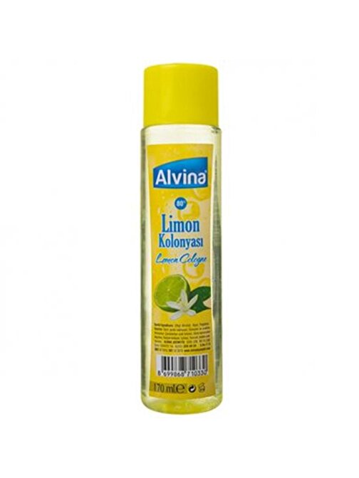 Alvina Kolonya Limon 170ML x 12 Adet