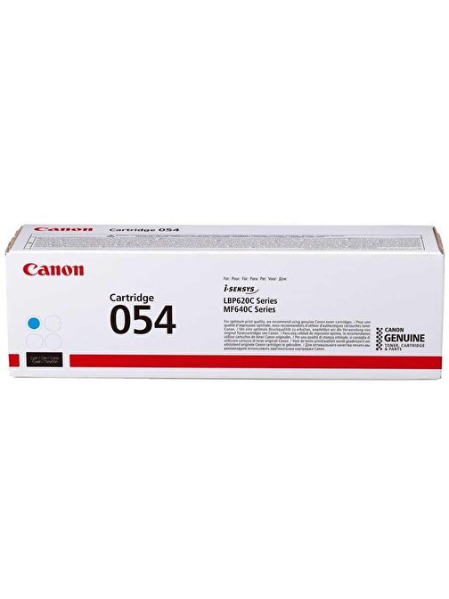 Canon CRG-054-3023C002 Uyumlu Orjinal Cyan Toner